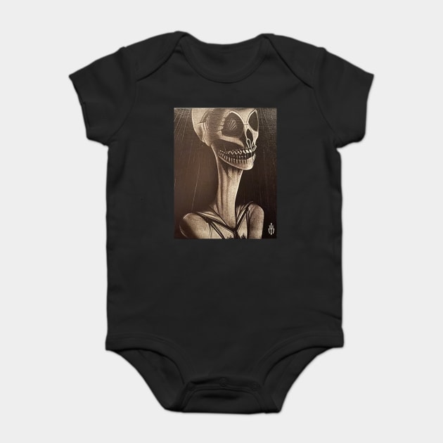 Sally Baby Bodysuit by Grave Digs